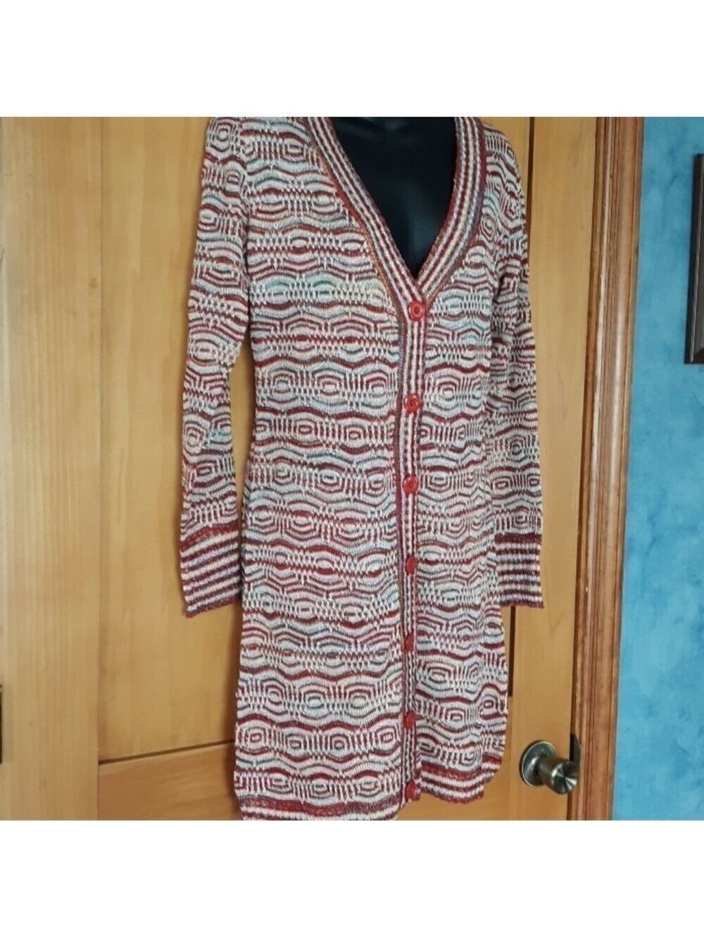 Grifflin Paris Sweater  With Silvery Thread Dress Size L